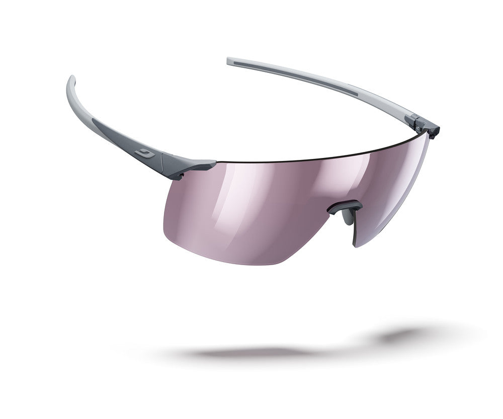 Julbo Faster XL Sportbrille – Dunkelgrau – Spectron HD 3 – Seitenansicht