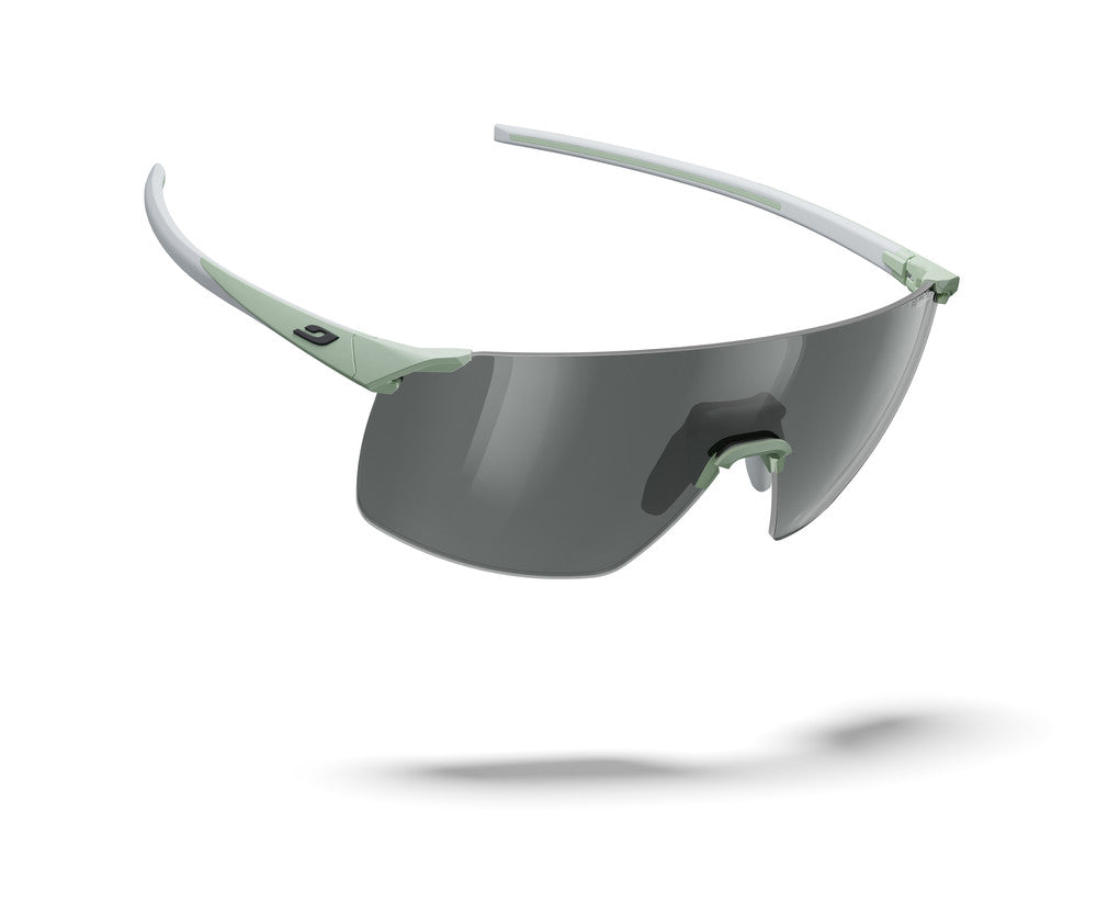 Julbo Faster XL Sportbrille – Olivgrün / Schwarz – Spectron 3 – Seitenansicht