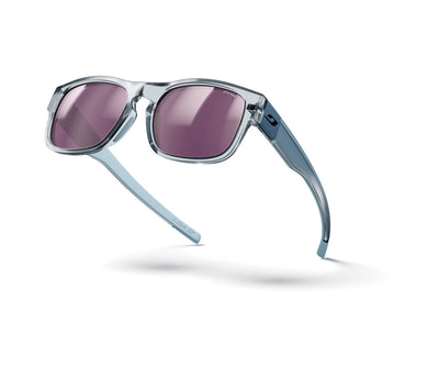 Julbo Better S Sportbrille – Hellblau – Spectron HD 3 Polarized – Seitenansicht