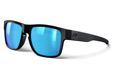 Julbo Better L Sportbrille – Schwarz – Spectron 3 (Flash Blau) – Frontansicht