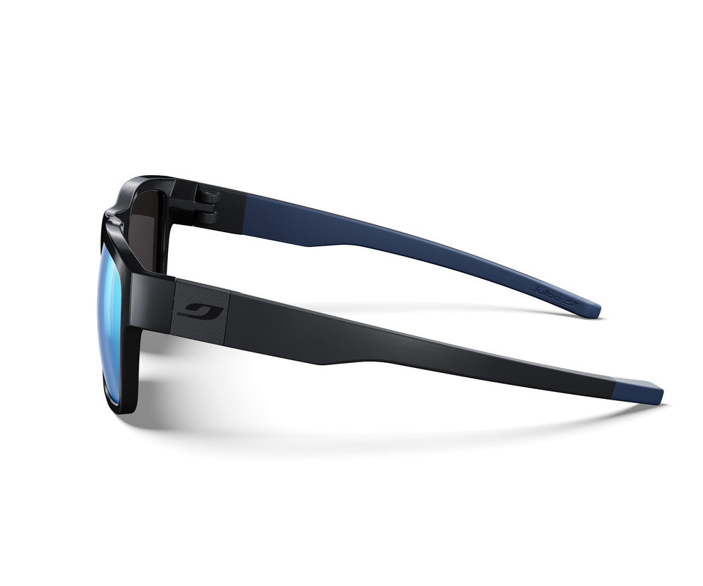 Julbo Better L Sportbrille – Schwarz – Spectron 3 (Flash Blau) – Seitenansicht