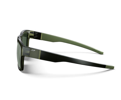 Julbo Better L Sportbrille – Grün Army – Spectron 3 Polarized – Detailansicht