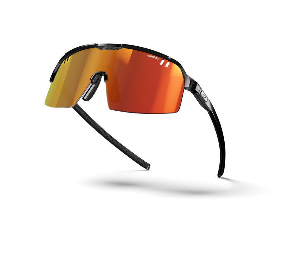 Julbo Intensity S Sportbrille – Schwarz – REACTIV 1-3 Light Amplifier – Detailansicht