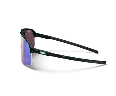 Julbo Intensity S Sportbrille – Schwarz / Mint – REACTIV 1-3 High Contrast – Detailansicht