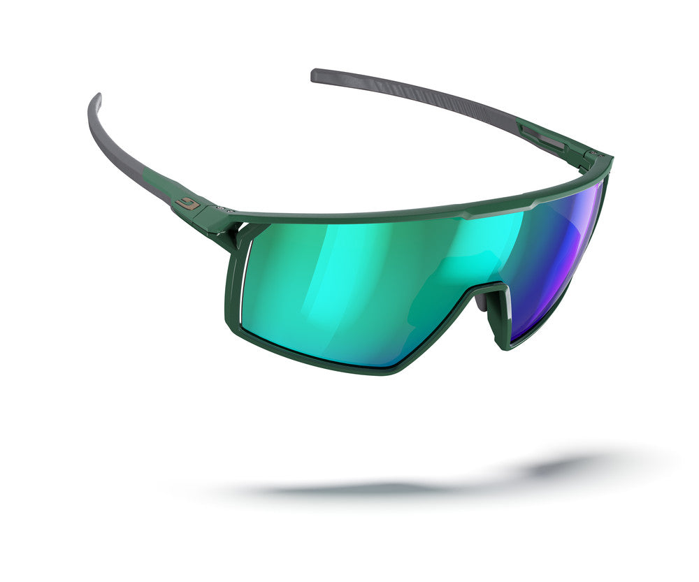 Julbo Rush 2 Sportbrille – Grün / Schwarz – Spectron 3 – Detailansicht