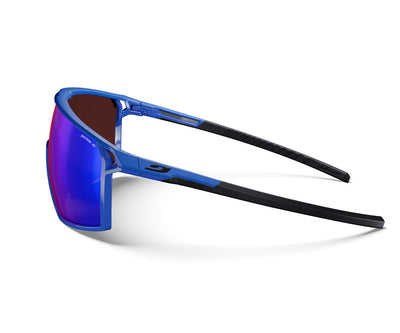 Julbo Rush 2 Sportbrille – Blau / Schwarz – Spectron HD 3 – Seitenansicht