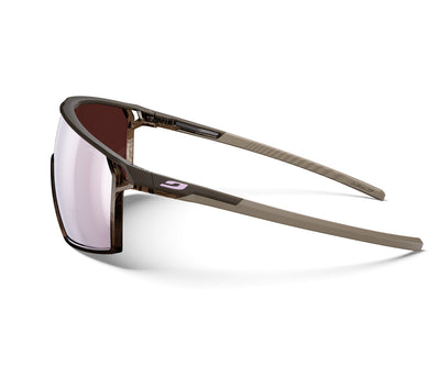 Julbo Rush 2 Sportbrille – Braun – Spectron HD 3 – Seitenansicht