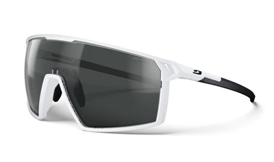 Julbo Rush 2 Sportbrille – Weiß / Schwarz – Spectron 3 – Frontansicht