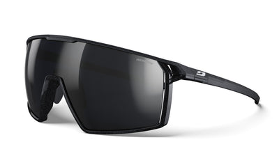 Julbo Rush 2 Sportbrille – Schwarz / Weiß – REACTIV 0-3 – Frontansicht