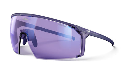Julbo Panora Sportbrille – Violett / Durchscheinendes Violett – Spectron HD 1 – Frontansicht