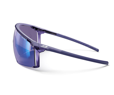 Julbo Panora Sportbrille – Violett / Durchscheinendes Violett – Spectron HD 1 – Detailansicht