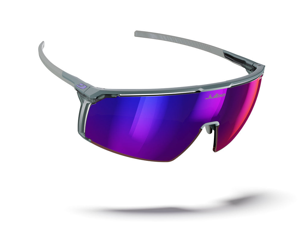 Julbo Panora Sportbrille – Grün / Grau – Spectron HD 3 – Seitenansicht