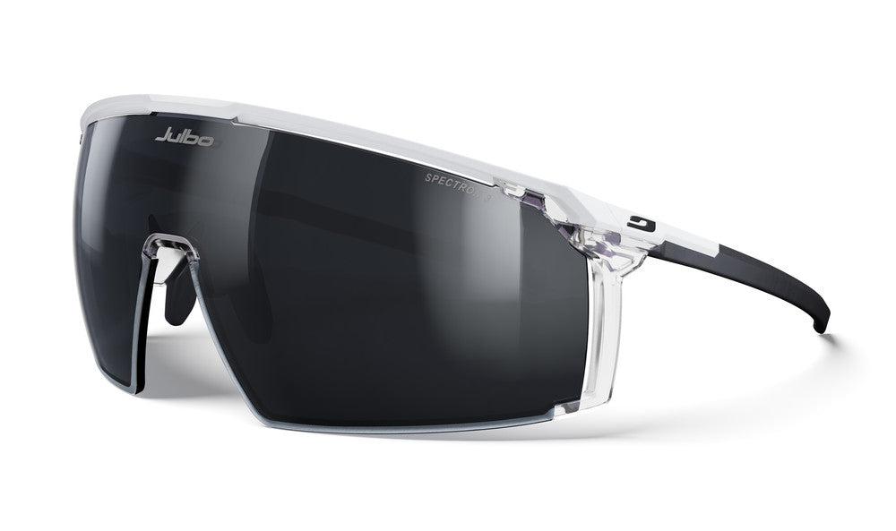 Julbo Panora Sportbrille – Weiß / Schwarz – Spectron 3 – Frontansicht