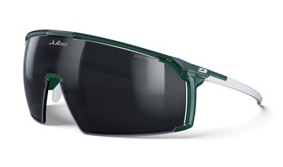 Julbo Panora Sportbrille – Dunkelblau-Grün / Grau – Spectron 3 – Frontansicht