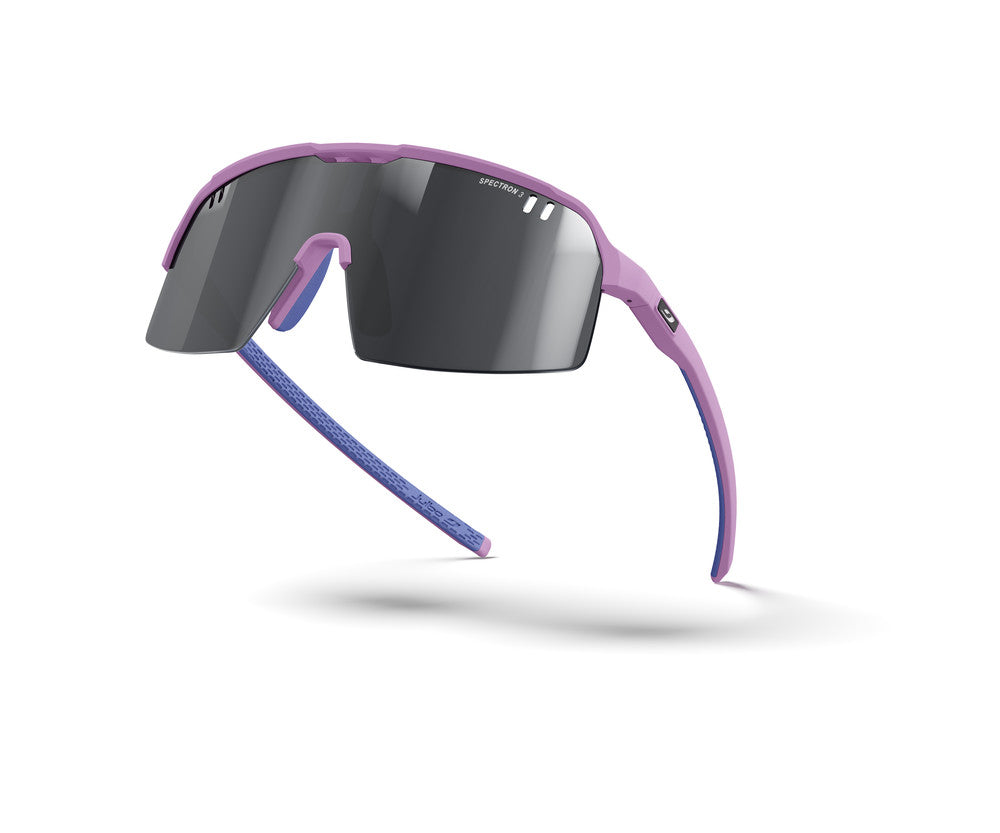 Julbo Intensity Neo Kinder-Sportbrille – Rosa / Violett – Spectron 3 – Seitenansicht