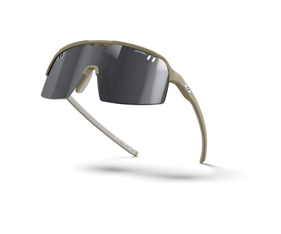 Julbo Intensity Neo Kinder-Sportbrille – Camel / Hellgrau – Spectron 3 – Seitenansicht
