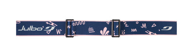 Julbo Proton Kinder-Skibrille – Blau / Rosa – Cat 3 – Seitenansicht
