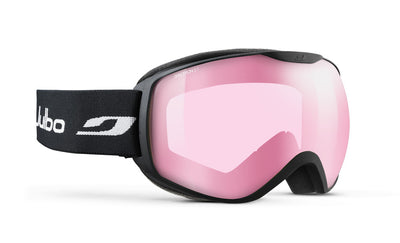 Julbo Ison Skibrille – Schwarz – Spectron 1 (Flash Silber) – Frontansicht