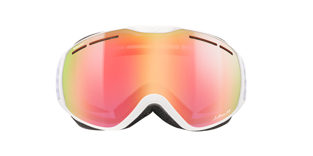 Julbo Fusion Skibrille – Weiß – REACTIV 1-3 High Contrast – Detailansicht