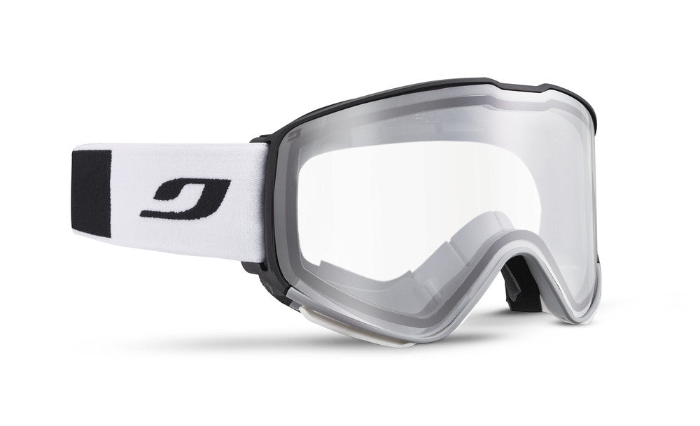 Julbo Quickshift MTB-Brille – Schwarz / Weiß – Spectron 0 – Frontansicht