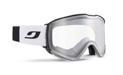 Julbo Quickshift MTB-Brille – Schwarz / Weiß – Spectron 0 – Frontansicht