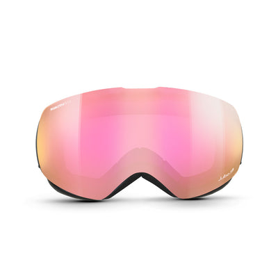Julbo Shadow Skibrille – Schwarz / Rosa – REACTIV 1-3 High Contrast – Seitenansicht