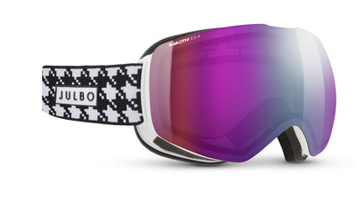 Julbo Shadow Skibrille – Weiß / Schwarz – REACTIV 0-4 High Contrast – Frontansicht