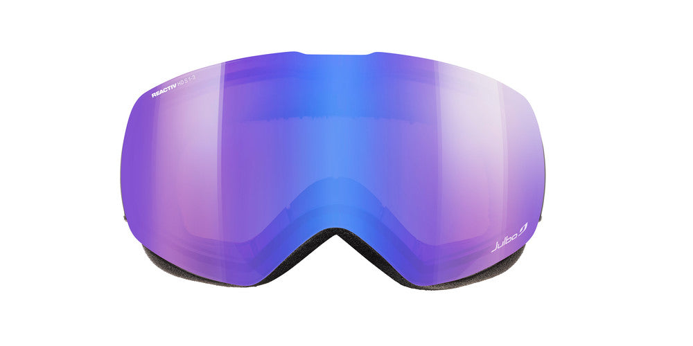Julbo Shadow Skibrille – Schwarz – REACTIV HD 1-3 – Frontansicht