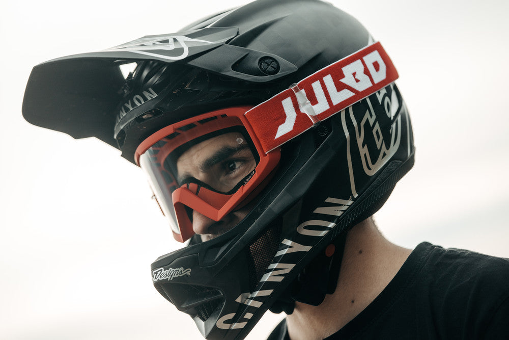 Julbo Session MTB-Brille – Rot – Spectron 0 – Seitenansicht