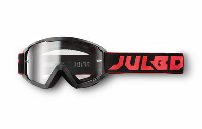 Julbo Session MTB-Brille – Schwarz / Rot – Spectron 0 – Seitenansicht