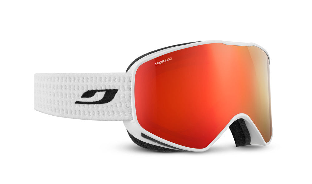 Julbo Cyclon Skibrille – Weiß / Schwarz – Spectron 3 – Frontansicht