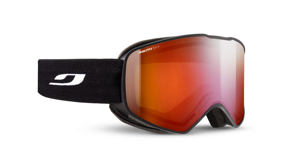 Julbo Cyclon Skibrille – Schwarz – REACTIV 0-4 High Contrast – Frontansicht
