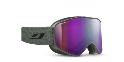 Julbo Cyclon Skibrille – Dunkelgrün – REACTIV 0-4 High Contrast – Frontansicht