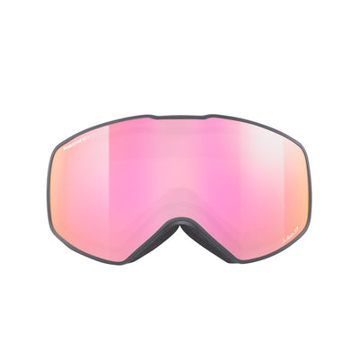 Julbo Cyclon Skibrille – Schwarz – REACTIV HD 1-3 (Flash Rosa) – Seitenansicht