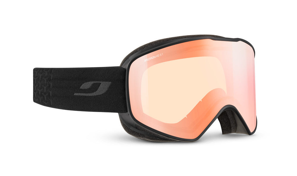 Julbo Cyclon Skibrille – Schwarz / Schwarz – Spectron HD 1 – Frontansicht