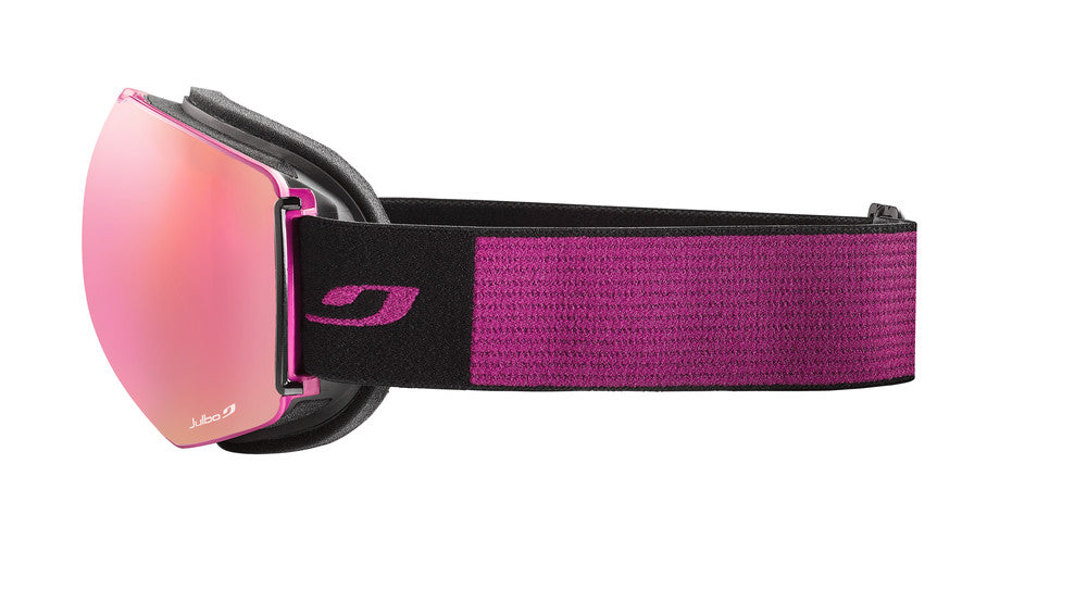 Julbo Lightyear Skibrille – Dunkelviolett / Schwarz – Spectron 3 – Seitenansicht