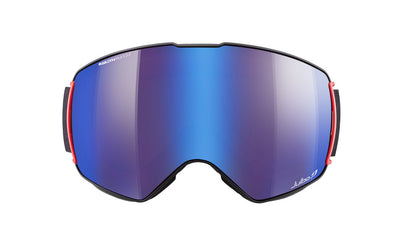 Julbo Lightyear Skibrille – Rot / Schwarz – REACTIV 2-4 Polarized – Seitenansicht