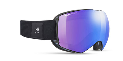 Julbo Lightyear Skibrille – Schwarz / Grau – REACTIV HD 1-3 – Detailansicht