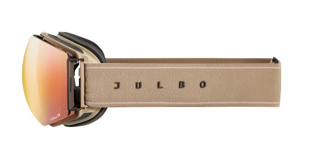 Julbo Lightyear Skibrille – Beige / Schwarz – REACTIV HD 1-3 – Detailansicht
