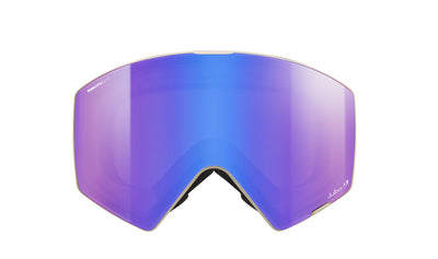 Julbo Razor Edge Skibrille – Beige / Schwarz – REACTIV 1-3 High Contrast – Seitenansicht