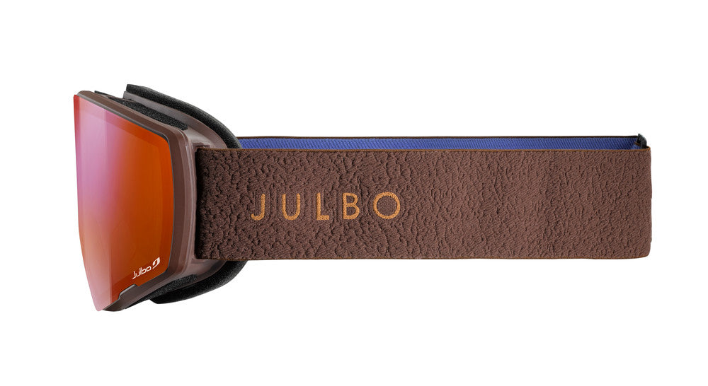 Julbo Razor Edge Skibrille – Braun / Schwarz – REACTIV 0-4 High Contrast – Seitenansicht