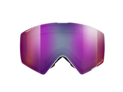 Julbo Razor Edge Skibrille – Weiß – REACTIV 0-4 High Contrast – Seitenansicht