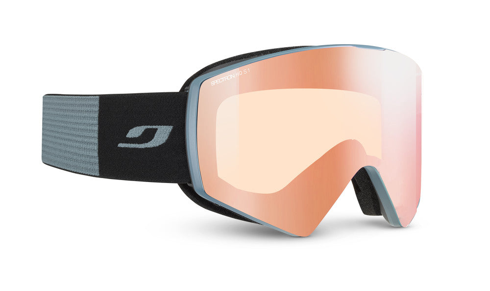 Julbo Razor Edge Skibrille – Grau / Schwarz – Spectron HD 1 – Frontansicht