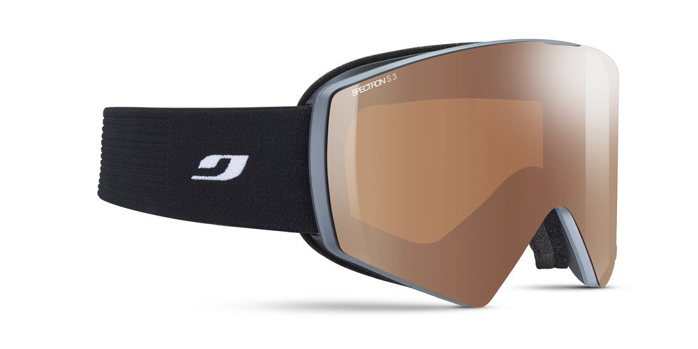 Julbo Razor Edge Skibrille – Grau / Schwarz – Spectron 3 – Frontansicht