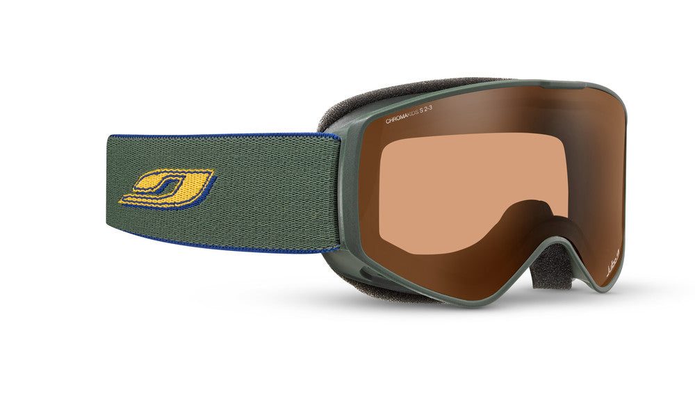 Julbo Atome Kinder-Skibrille – Dunkelgrün – Chromakids – Frontansicht