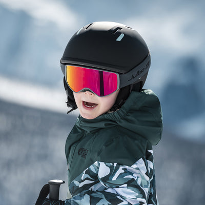 Julbo Atome Evo Kinder-Skibrille – Grau – Spectron 3 – Seitenansicht
