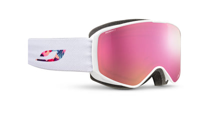 Julbo Atome Evo Kinder-Skibrille – Weiß – Spectron 3 – Frontansicht