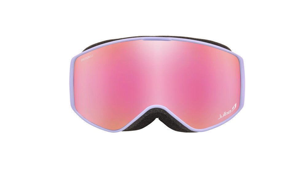 Julbo Atome Evo Kinder-Skibrille – Violett / Schwarz – Spectron 3 – Detailansicht