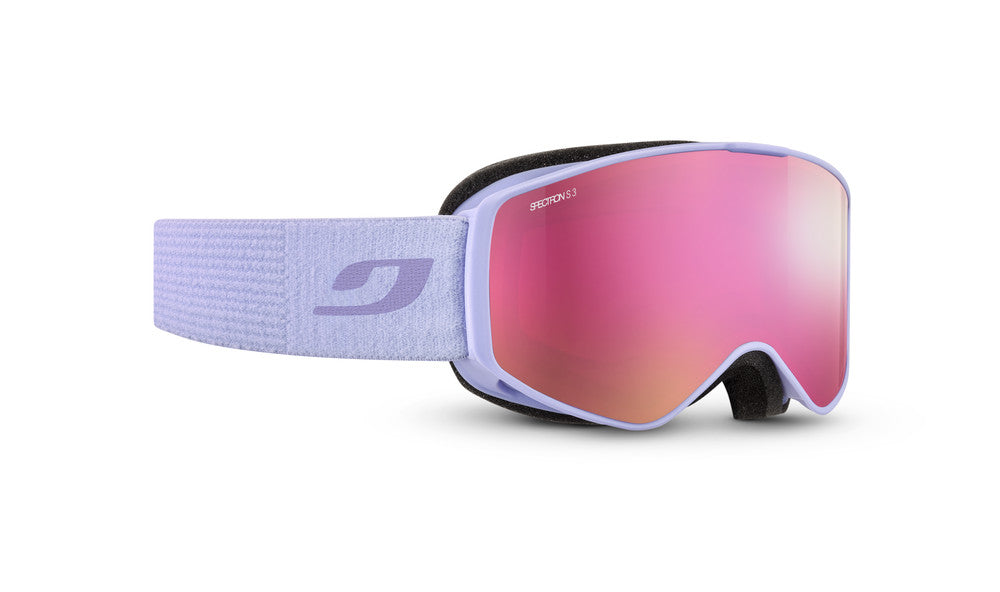 Julbo Atome Evo Kinder-Skibrille – Violett / Schwarz – Spectron 3 – Frontansicht