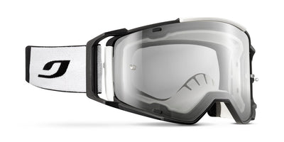 Julbo Shuttle MTB-Brille – Schwarz / Weiß – Spectron 0 – Frontansicht